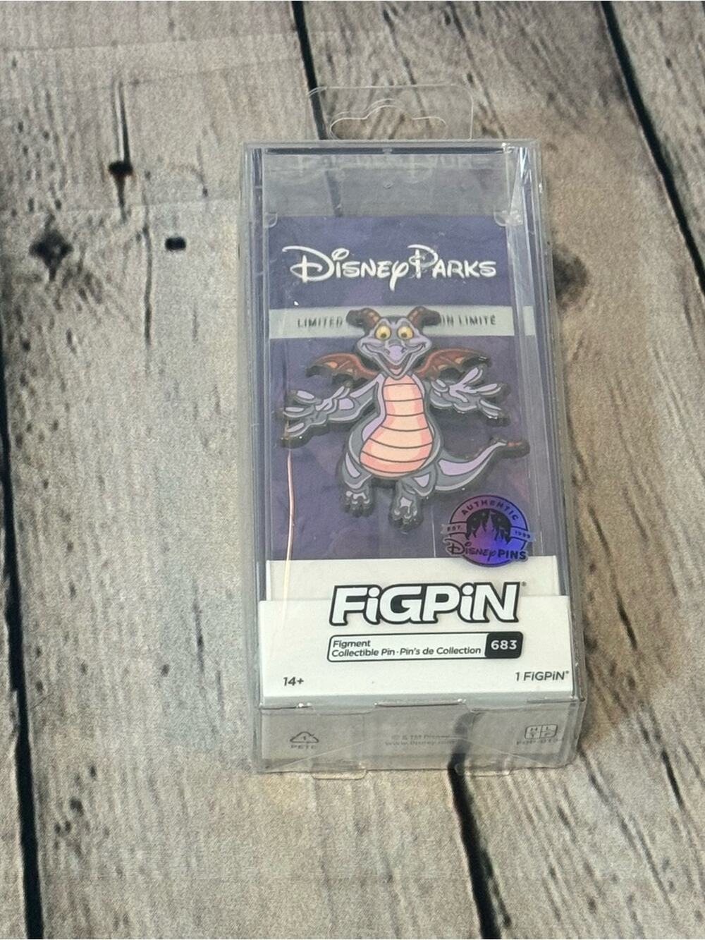 Disney Fig Pins Fiment the Dragon Figural Collectible Pin